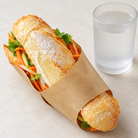 BANH MI WITH DRINK
