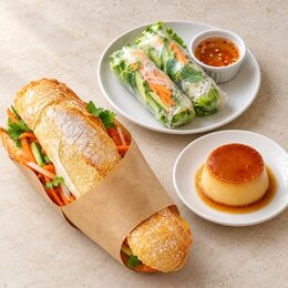 BANH MI WITH STARTER + DESSERT