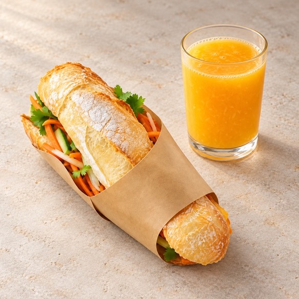 BANH MI WITH SQUEEZED JUICE